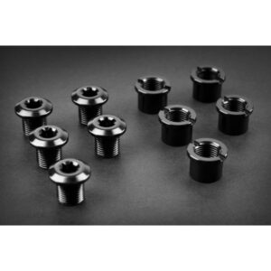 Absolute Black Set Tornillos Platos