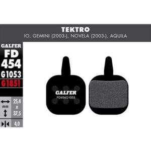 Galfer Pastillas Tektro IO, Gemini (2003), Novela (2003), Aquila