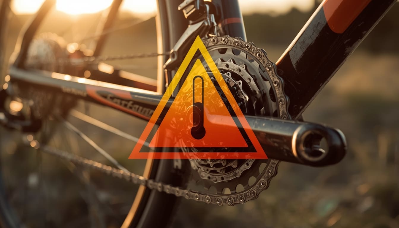 Cómo proteger tu bici del calor extremo