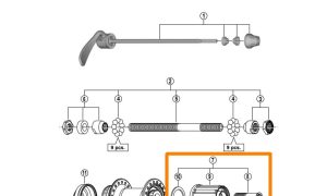 Shimano Núcleo FH-RM35