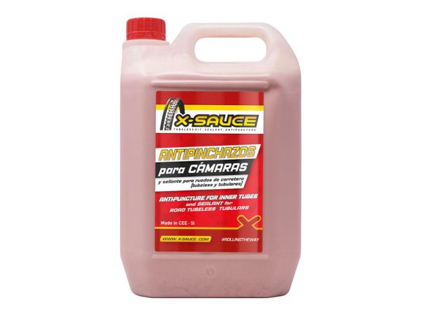 X-Sauce Antipinchazos para Cámara + Tubeless y Tubular Carretera