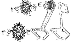 Sram Kit Reparacion Cambio GX Eagle Transmission