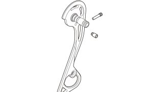 Shimano Placa Exterior Portapoleas RD-M781-SGS