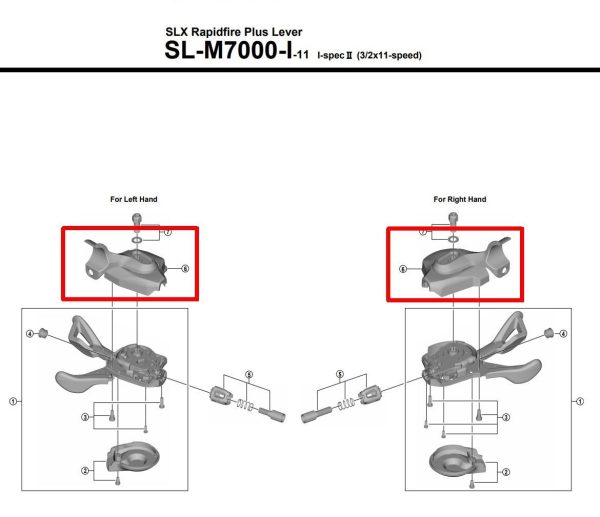 Shimano Tapa Inferior SLX SL-M7000