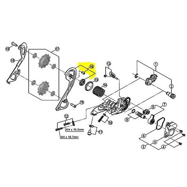 erp_trigger Shimano Portapoleas Exterior XT RD-M786-GS
