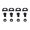 FSA Kit tornillos Megatooth 104X30T EE114
