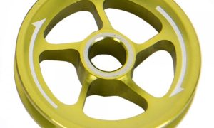 KCNC Polea Guia Cable Sram Eagle Verde Fluor