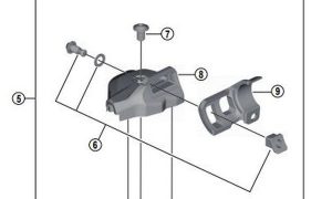 Shimano Tapa Maneta SL-M8000 I-SPEC-II