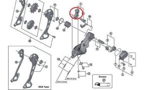 Shimano Pieza Sujeta Cambio Puntera XT M8000