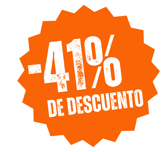 41% descuento