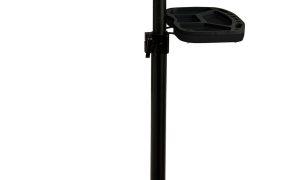 Unior 1693CS Caballete para reparación de bicicleta con dos mordazas ajustables manualmente y base fija