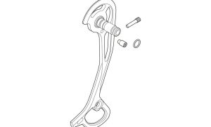 Shimano Placa Exterior Portapoleas RD-M772-SGS