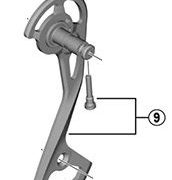 Shimano Placa Exterior Portapoleas RD-R7000-GS