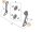 Shimano Tornillos Roldanas RD-R9250