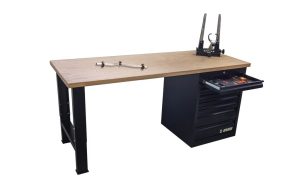 Unior Banco de trabajo para mecánico profesional de bicicletas - 2600A