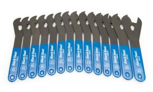 Park Tool SCW-SET.3 Set de Llave de Conos 13mm a 24mm, 26mm, 28mm