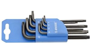 Unior Juego de Llaves Torx