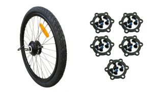 Monty Bikes Rueda Delantera + Motor Triciclo