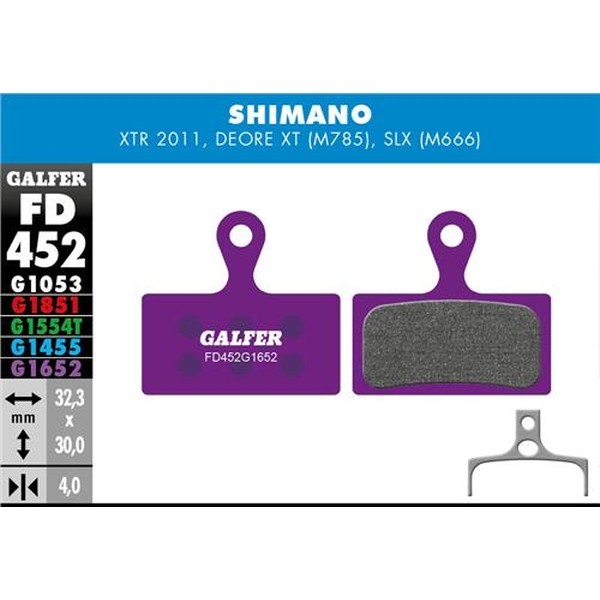 erp_trigger Galfer Pastillas E-Bike Shimano XTR/SLX