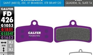 Galfer Pastillas E-Bike Shimano Saint M810, XT M8020, XTR 9120, MT520