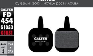 Galfer Pastillas Tektro IO, Gemini (2003), Novela (2003), Aquila