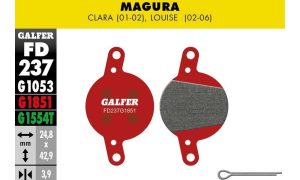 Galfer Pastillas Magura Clara (01-02) Louise (02-06)