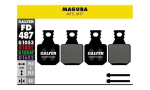 Galfer Pastillas Magura MT5/MT7