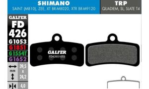 Galfer Pastillas Shimano Saint M810, XT M8020, XTR 9120, MT520