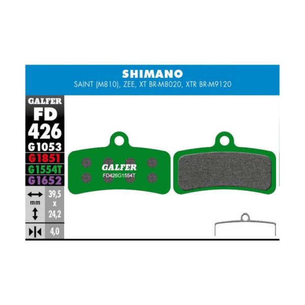 erp_trigger Galfer Pastillas Shimano Saint M810, XT M8020, XTR 9120, MT520
