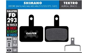 Galfer Pastillas Shimano Deore
