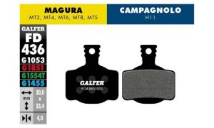 Galfer Pastillas Magura MT2, MT4, MT6, MT8