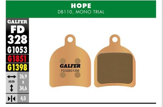erp_trigger Galfer Pastillas Hope Mono Trial, DB110