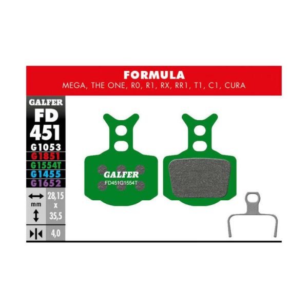 erp_trigger Galfer Pastillas Mega The One, R0, R1, RX, RR1, T1, C1, Cura