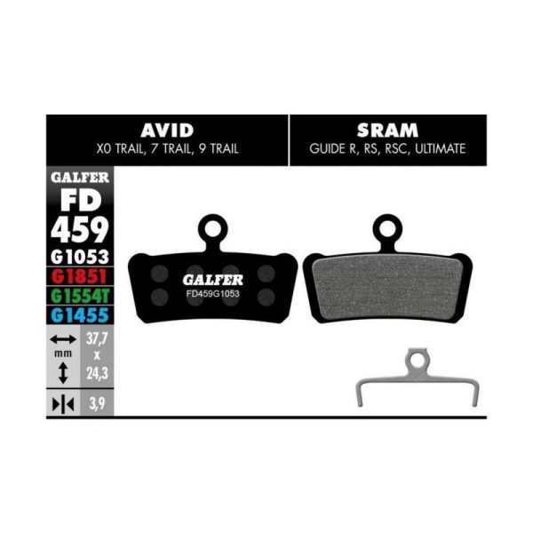 erp_trigger Galfer Pastillas Avid X0 Trail/SRAM Guide