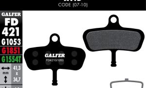 Galfer Pastillas Avid Code hasta 2010