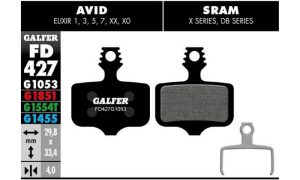 Galfer Pastillas Avid Elixir/Sram XX/DB