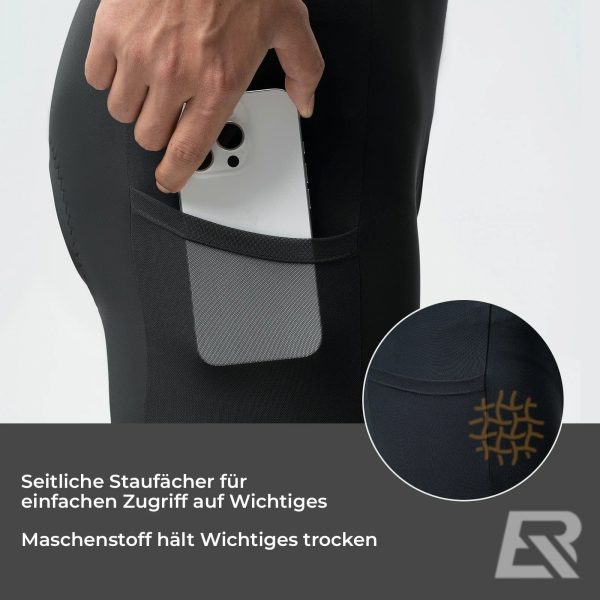 erp_trigger Rockbros Culottes de ciclismo acolchados para hombre
