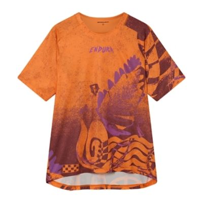 erp_trigger Endura Camiseta Manga Corta Singletrack Estampada