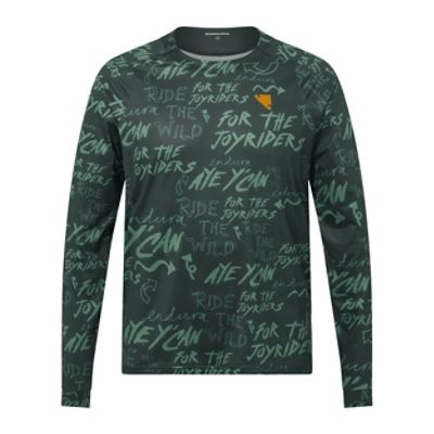 Endura Camiseta Manga Larga Singletrack Estampada