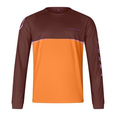 Endura Camiseta Manga Larga Singletrack Estampada